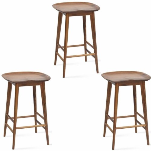 Acacia shop counter stool