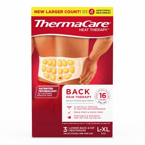 ThermaCare Back Pain Heat Therapy Perspective: back