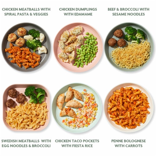 Nurture Life Healthy Toddler & Kid Food Flavor Explorer 6-Meal Variety Pack, Organic Focus Perspective: back
