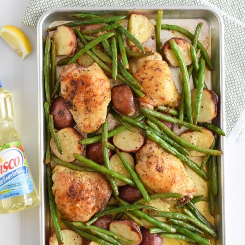 Crisco Pure Vegetable Oil Perspective: back