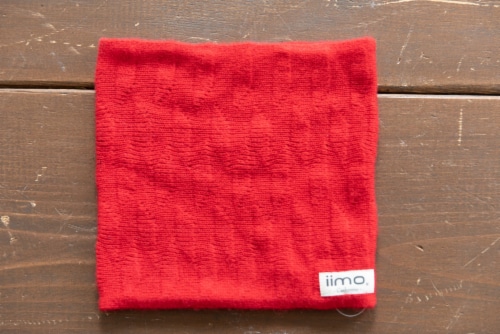 iimo Cashmere Collection (Limited Edition) Scarf - Red Perspective: back