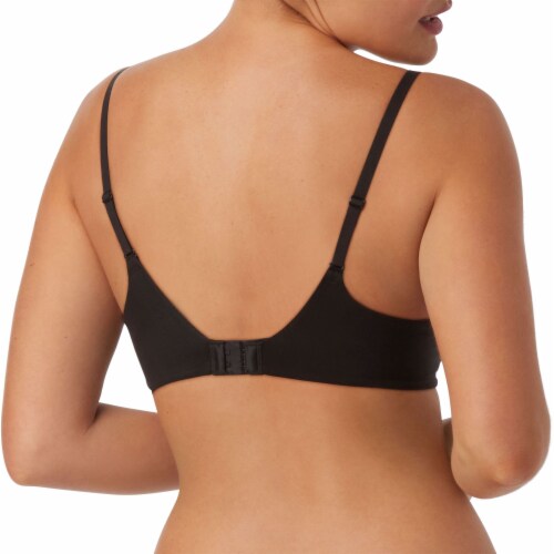 Maidenform Comfort Devotion Underwire Bra - Black Perspective: back