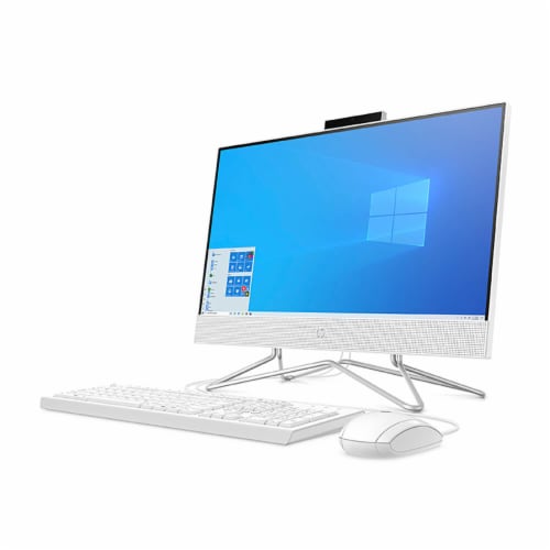 HP 22DD0210 22 inch Athlon 4GB/256GB All-In-One Computer Perspective: back