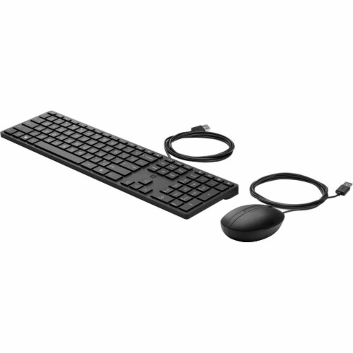 HP 18H24AA-ABA Wireless Mouse & Keyboard Perspective: back