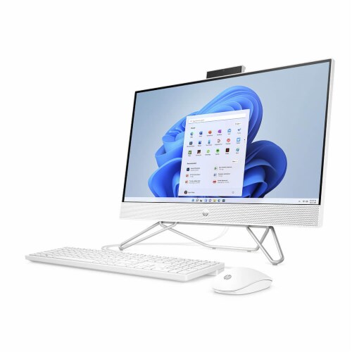 HP 24CB1140 23.8 inch All-in-One Desktop - AMD Ryzen 5 5625U - 8GB/512GB Perspective: back