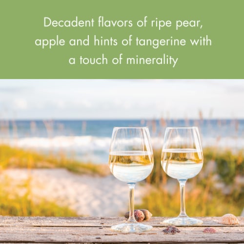 SEAGLASS Alcohol Removed Pinot Grigio California White Wine Perspective: back