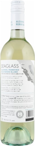 SeaGlass Non-Alcoholic Sauvignon Blanc White Wine Perspective: back