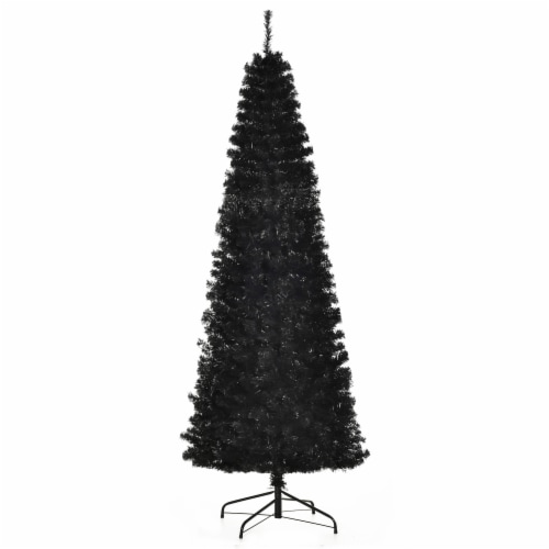 Artificial Christmas Tree 7' Indoor Realistic Holiday Decoration, 818 Tips Perspective: back