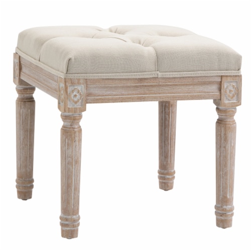 Vintage ottoman bench deals