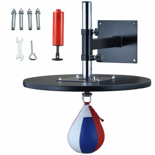Speed Bags for Boxing, Adjustable Height, MMA, Martial Arts, and Boxing Bag Perspective: back