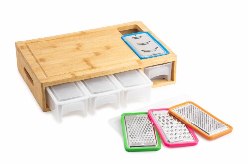 Core Home Bamboo Cutting Board Set Perspective: back