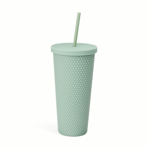 Manna™ Studded Tumbler - Sage Perspective: back