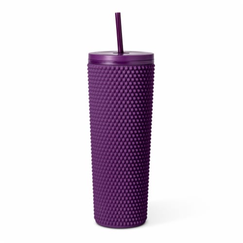 Manna™ Studded Tumbler - Lavendar Perspective: back