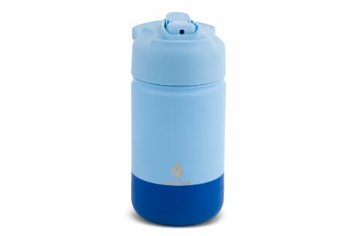 Manna Blue Ranger Pro Insulated Bottle Perspective: back