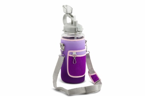 Manna Pilot Bottle - Purple Perspective: back