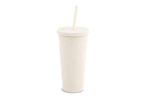 Manna™ Studded™ Tumbler - Grey Perspective: back