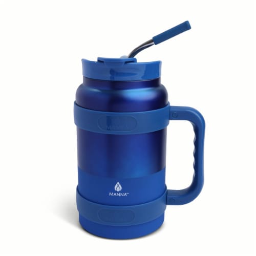Manna Sawyer Bottle - Blue Perspective: back