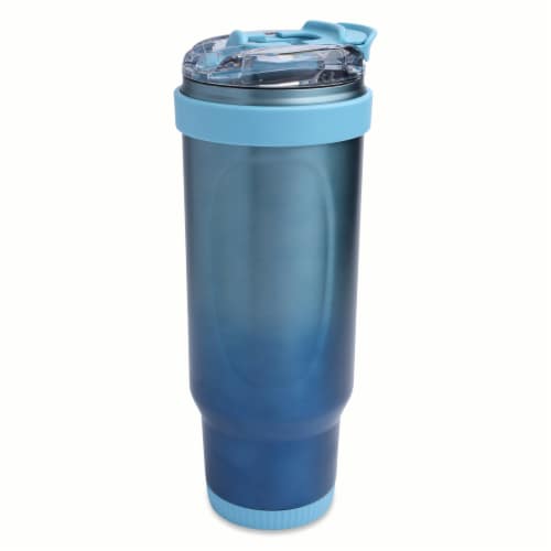 Manna™ Shimmer Ombre Mug - Blue Perspective: back
