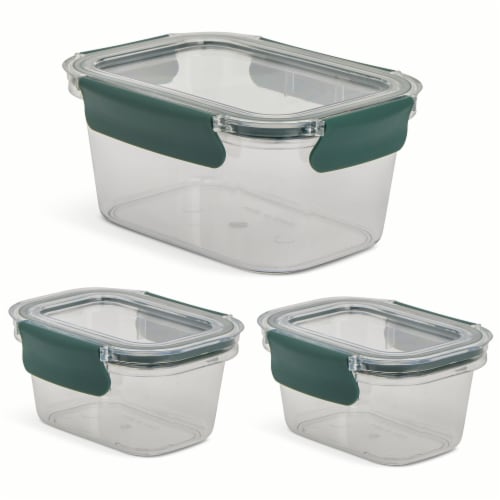 Manna™ Food Storage Set - Green Perspective: back
