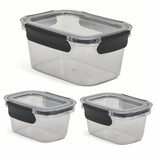 Manna™ Food Storage Set - Black Perspective: back