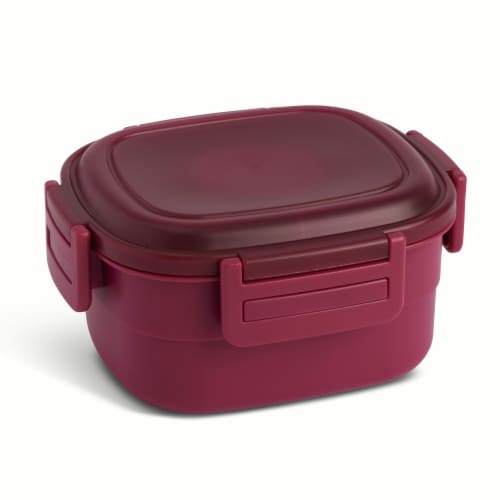 Core Home Manna Salad Bento Box - Rasberry Perspective: back
