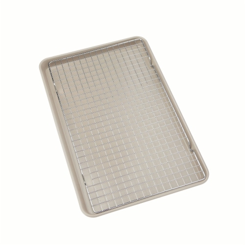 Core™ Home Baking Sheet & Cooling Rack - Grey Perspective: back