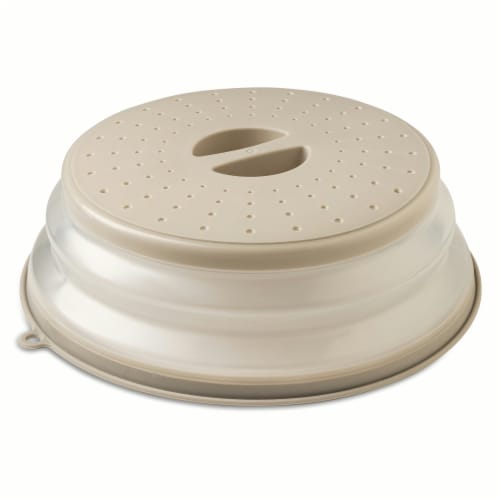 Core Home Collapsible Microwave Cover - Grey Perspective: back
