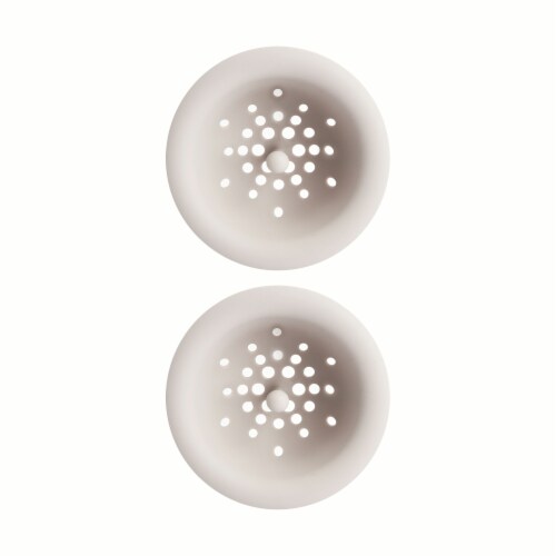 Core Home™ Basic Sink Strainers 2 Piece Set Grey Perspective: back