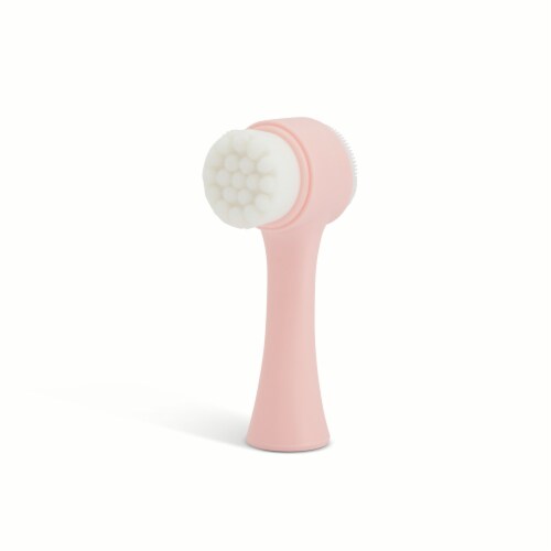 Core Home Double Sided Cleansing Brush - Pink Perspective: back