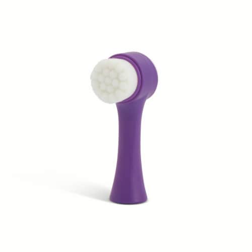 Core Home Double Sided Cleansing Brush - Purple Perspective: back