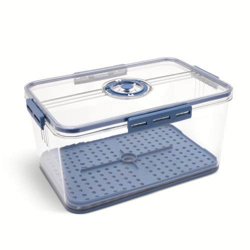 Core™ Kitchen Produce Crisper Bin with Draining Board Perspective: back
