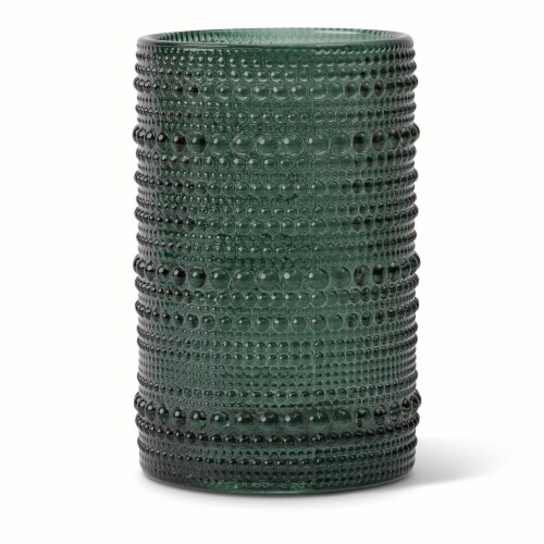 Core Home Bubbles Cooler Glass - Green Perspective: back
