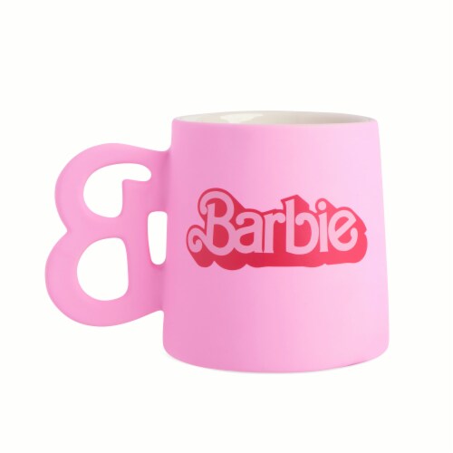 Barbie Logo Mug - Pink Perspective: back
