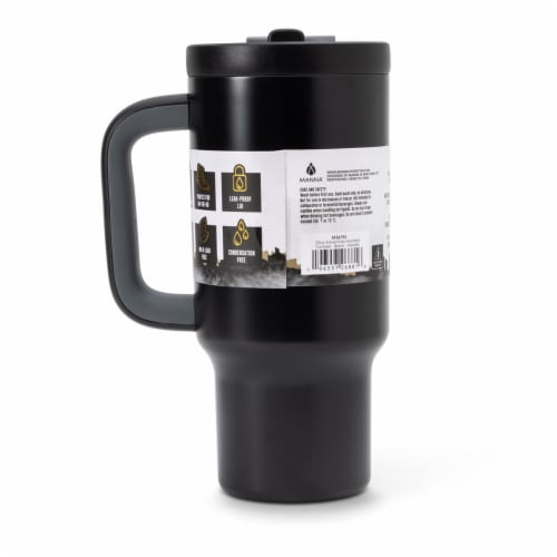 Manna™ Adventure™ Handled Tumbler - Black Perspective: back