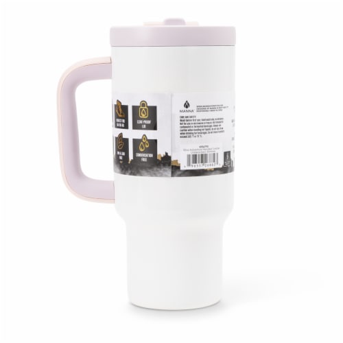 Manna™ Adventure™ Handled Tumbler - Cream Shimmer Perspective: back