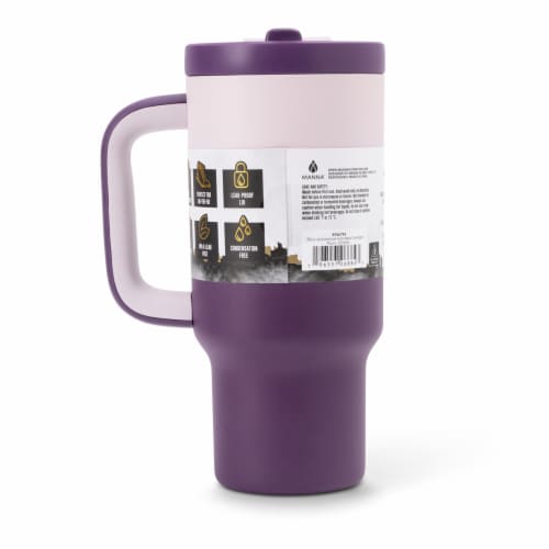 Manna™ Adventure™ Handled Tumbler - Purple Perspective: back
