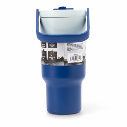 Manna™ Tote™ Bottle - Blue Perspective: back