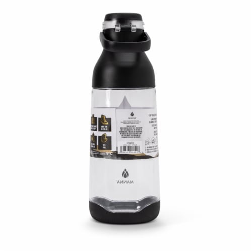 Manna™ Jolt™ Shatter-Proof Tritan™ Bottle - Black Perspective: back