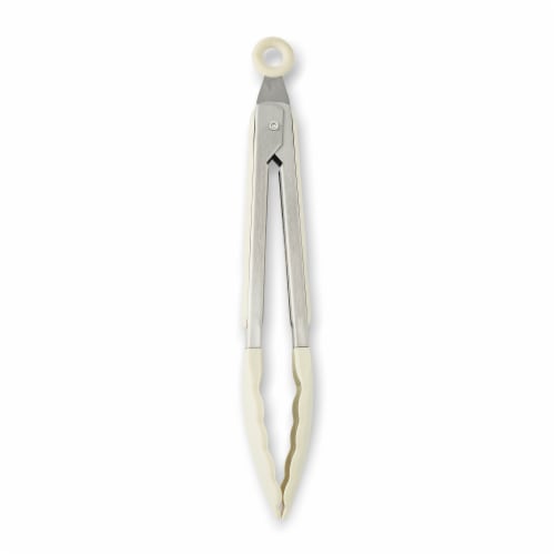Core Kitchen™ Nylon Turner Tong Beige Perspective: back