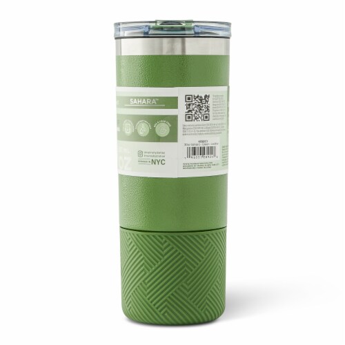 Manna™ Tumbler - Sahara Green Perspective: back