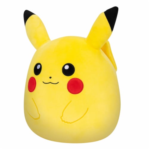 Squishmallows 14" Pokemon Pikachu Plush Toy Perspective: back