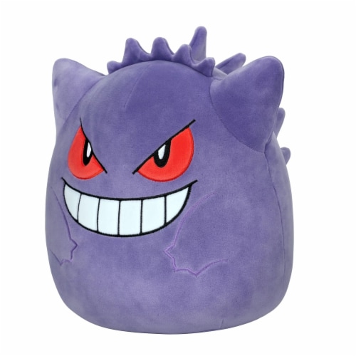 Squishmallows 14" Pokemon Genger Plush Toy Perspective: back