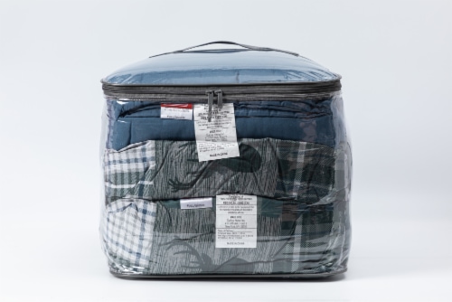 Coleman 4 Piece Comforter Set - Wilderness Patchwork Perspective: back