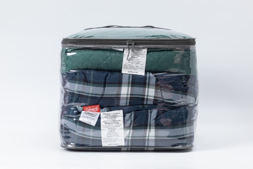 Coleman 4 Piece Comforter Set - Westcott Plaid Perspective: back