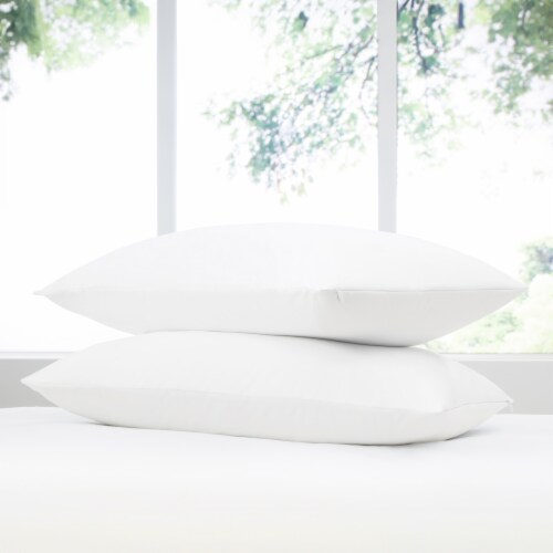 Linen Studio Pillow Protector 100 Polyester Jersey Knit with Polyurethane Laminate King Smith s Food and Drug