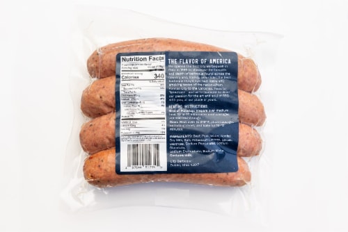 City Barbeque® Texas Style Smoked Sausage Perspective: back