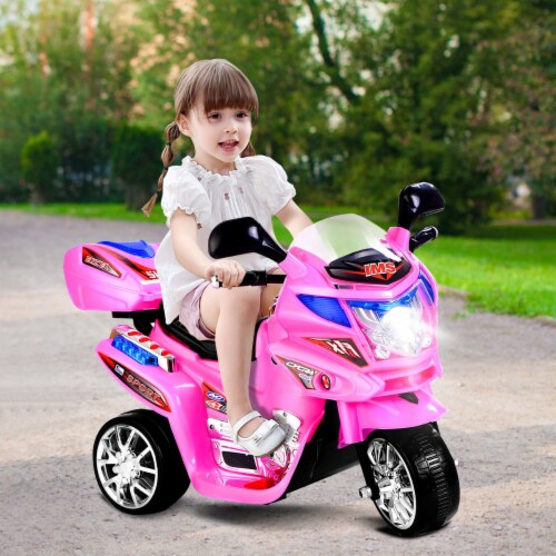 Kids motorcycle pink 2025