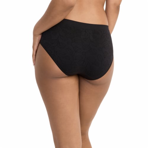 Jockey Seamfree® Hipster Women's Underwear - Black Perspective: back