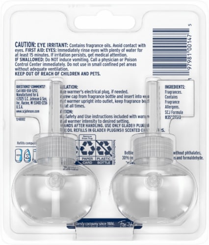 Glade® Plugins® Oil Limited Edition Pumpkin & Ginger Perspective: back