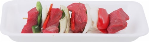 Sirloin Kabob with Veggies Perspective: back